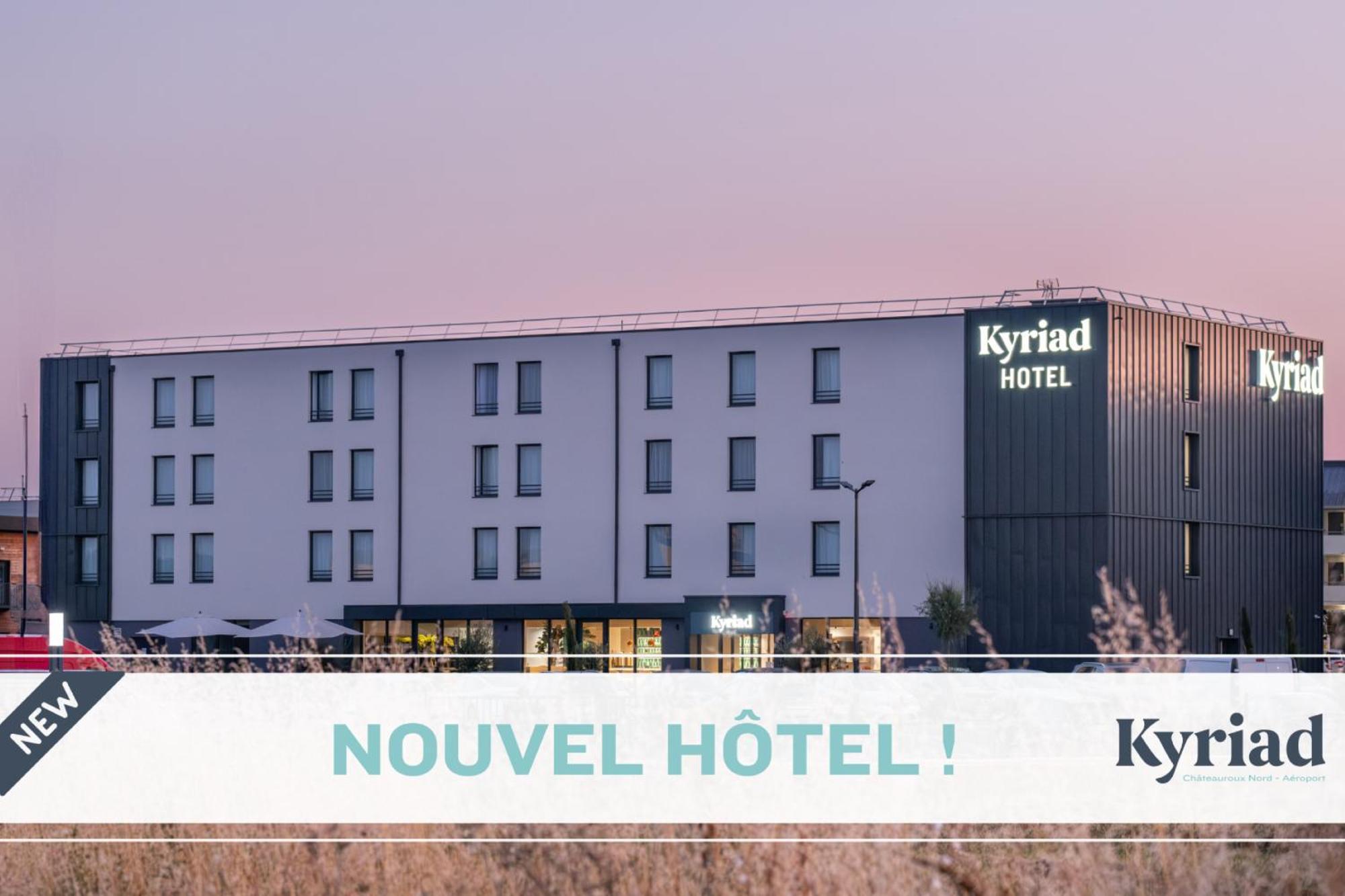 Kyriad Chateauroux Nord - Aeroport Deols Экстерьер фото